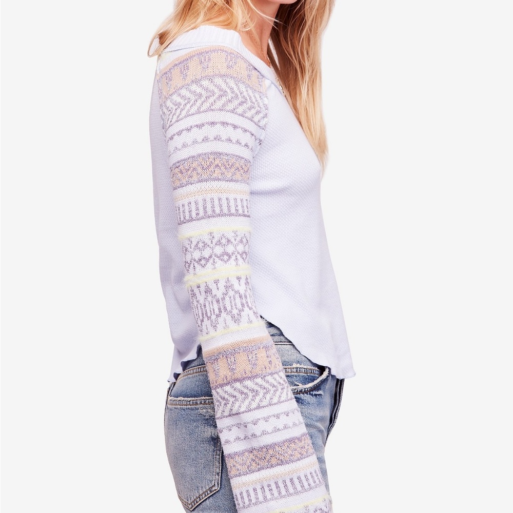 Free People thermal top SOLD OUT EVERYWHERE - Picture 3 of 3